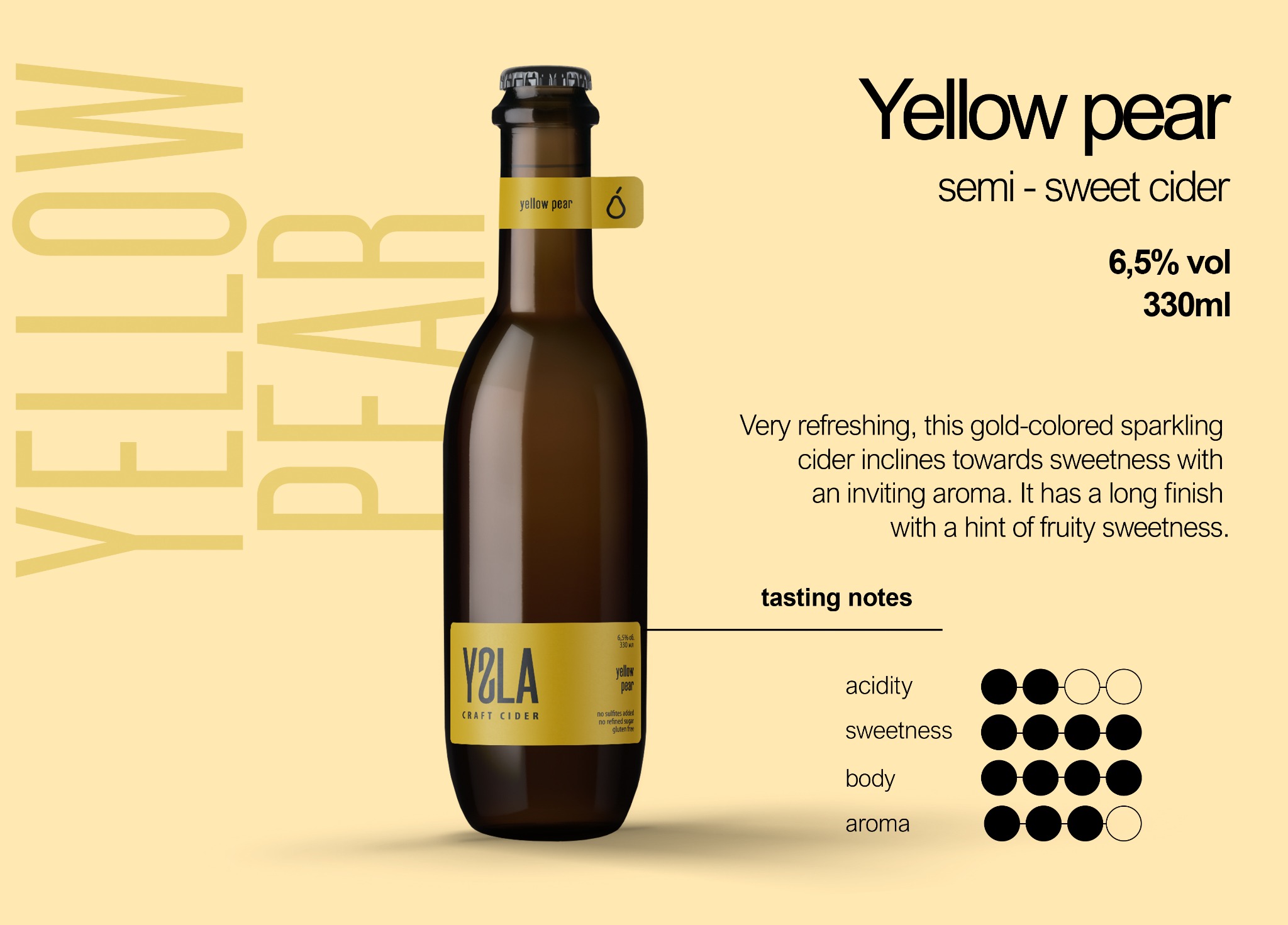 YSLA Yellow Pear