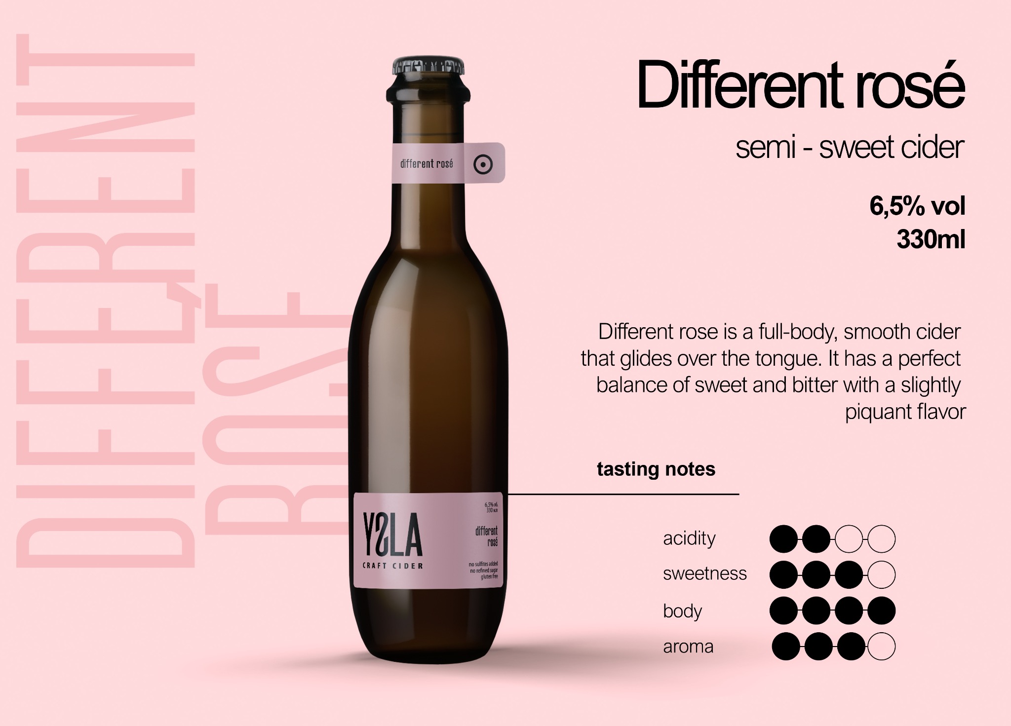 YSLA Different Rosé